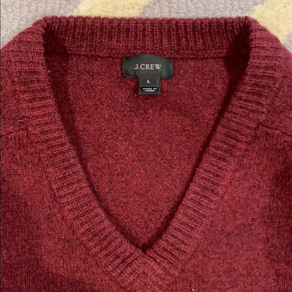 J. Crew Wool V-Neck sweater - Picture 2 of 5